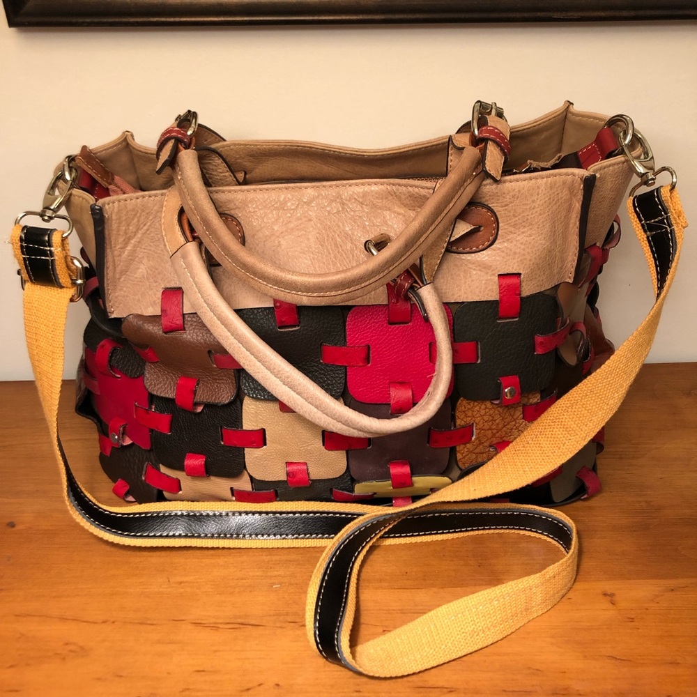 Charmés Leather Hobo Bag